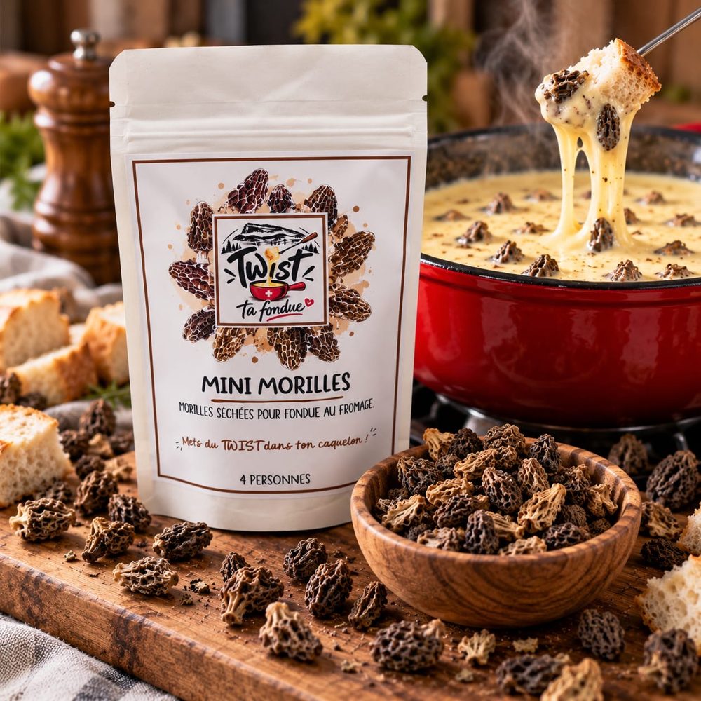 Sachet Twist ta fondue Mini morilles